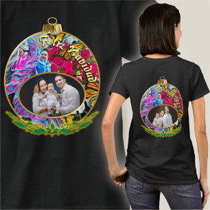 Feliz Navidad Family Dancing Butterflies PV01 T Shirt