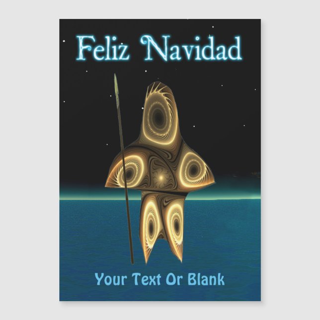 Feliz Navidad - Fractal Inuit Hunter (Framsida)