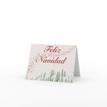 Feliz Navidad, God jul Note Cards