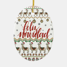 Feliz Navidad / God jul Ornament