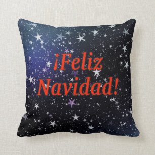 Feliz Navidad! God jul på spanska rf Kudde