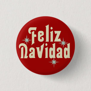 Feliz Navidad God jul spanska Knapp