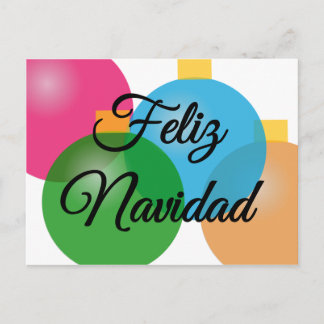 Feliz Navidad - god jul - vykort