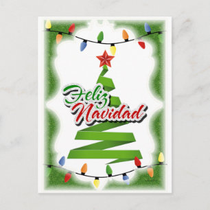 Feliz Navidad Helg Vykort
