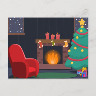 feliz navidad helg vykort