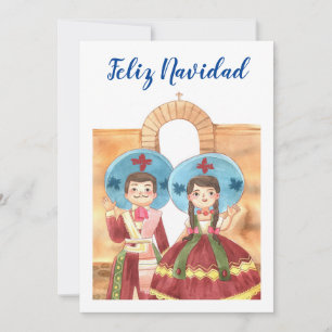 Feliz Navidad Helgdag Card för barn Julkort