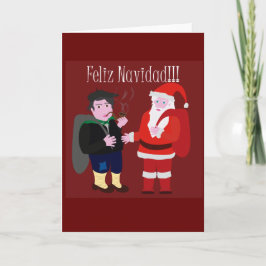 Feliz Navidad Helgkort