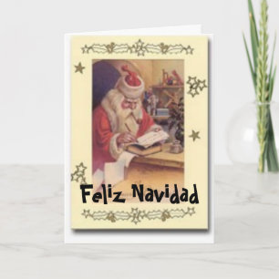 Feliz Navidad Helgkort