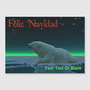 Feliz Navidad - Ice Kant Polar Bear