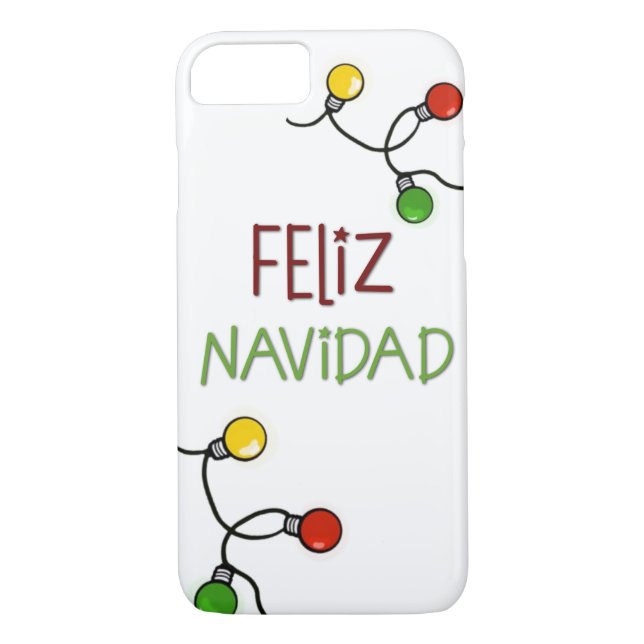 Feliz Navidad iphone case Case-Mate iPhone Skal (Baksida)