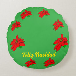 Feliz Navidad jul Dekorativ kudde