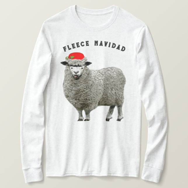 Feliz Navidad jul Helgdag T Shirt (Design framsida)