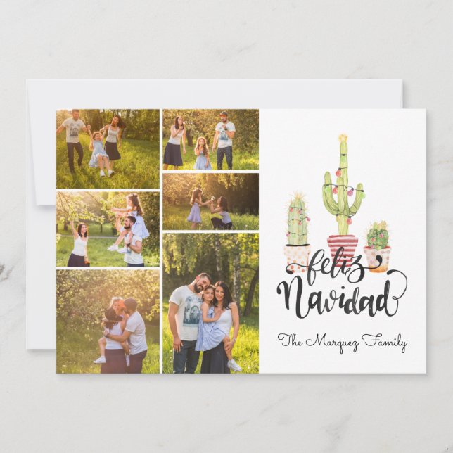 Feliz Navidad | Julfotopassage (Framsida)