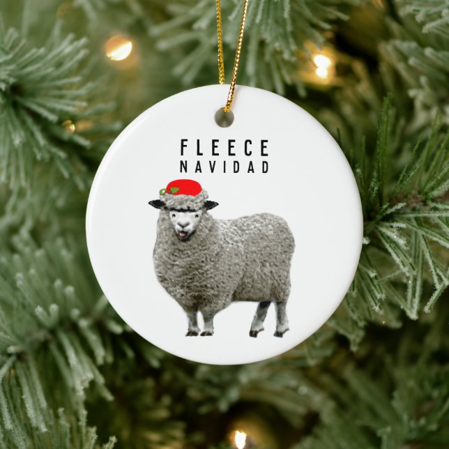 Feliz Navidad Julgransprydnad Keramik (Träd)