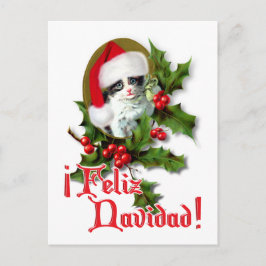 Feliz Navidad - julklapp Helg Vykort