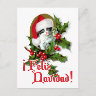 Feliz Navidad - julklapp Helg Vykort