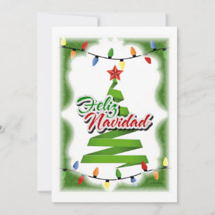 Feliz Navidad Julkort