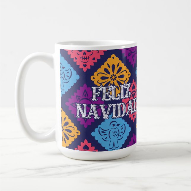 Feliz navidad kaffemugg (Vänster)