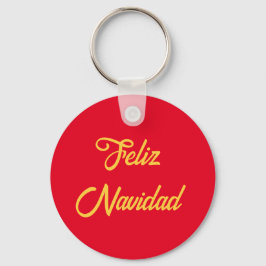 Feliz Navidad Keychain Nyckelring