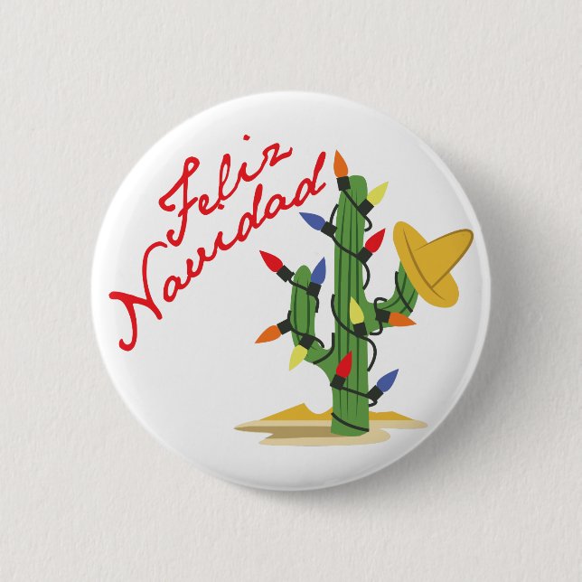 Feliz Navidad Knapp (Framsida)