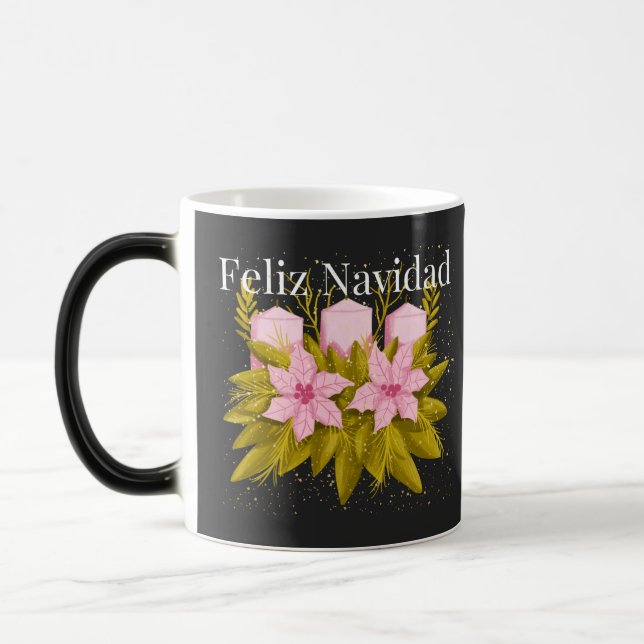 FELIZ NAVIDAD MAGISK MUGG (Vänster)