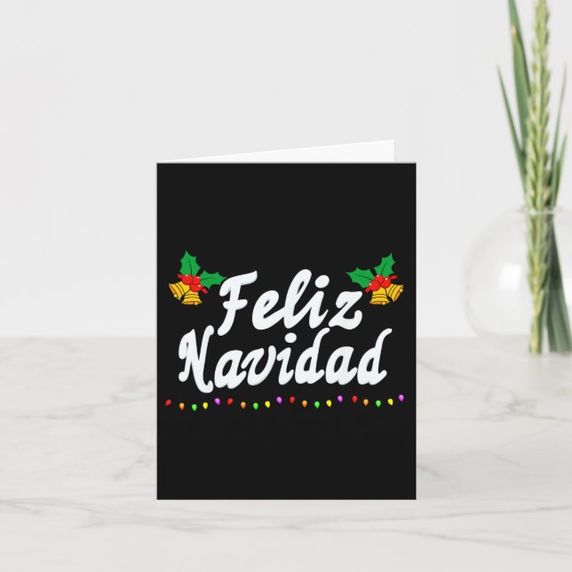 Feliz Navidad Manar Women Kid Mexiic Kort (Framsida)