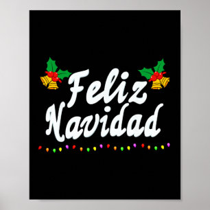 Feliz Navidad Manar Women Kid Mexiic Poster