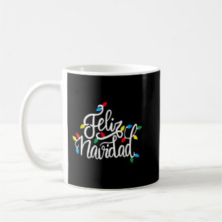 Feliz Navidad Matching Familjens spanska juljul Kaffemugg