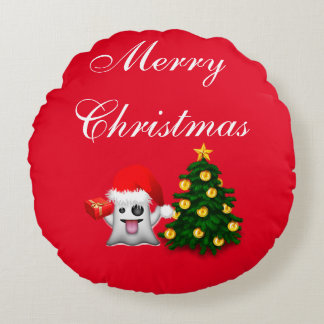 Feliz Navidad- Merry Christmas Rund Kudde