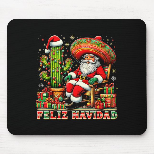 Feliz Navidad Mexican Christmas Santa Sombrero Cac Musmatta (Framsidan)