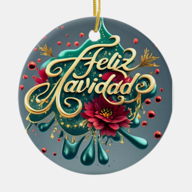 Feliz Navidad Ornament (Framsidan)