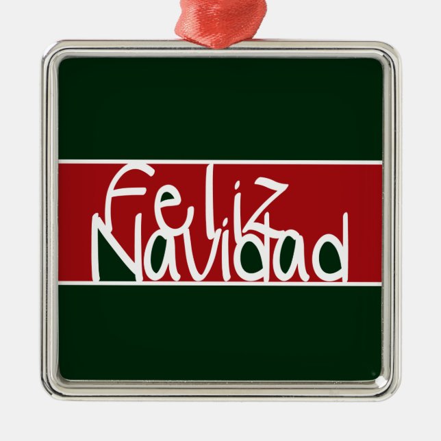 Feliz Navidad Ornament (Framsidan)