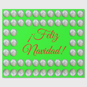 Feliz Navidad! Papper radbrytning Presentpapper