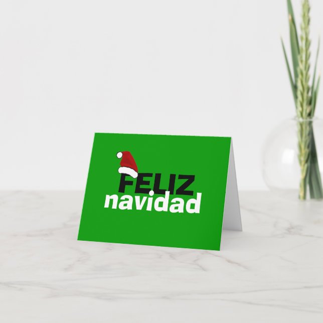 Feliz Navidad Para Ti Helgkort (Framsida)