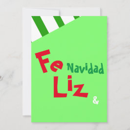 Feliz Navidad Photo Spain Julafton Helgdagars Inbjudningar