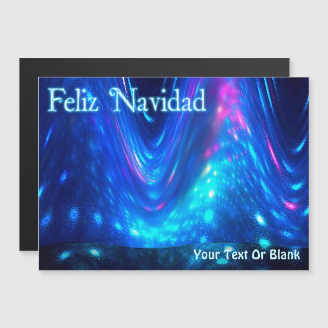 Feliz Navidad - Qaanaaq - norra Ljus (Fram/baksida)