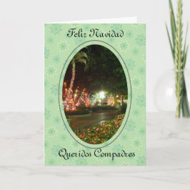 Feliz Navidad Queridos Compadres Helgkort