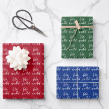 Feliz Navidad Red and White jul