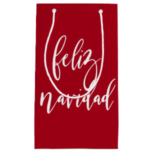 Feliz Navidad Red and White jul