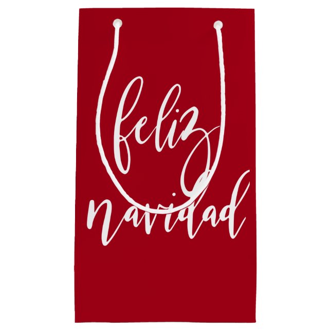 Feliz Navidad Red and White jul (Framsidan)
