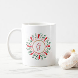 Feliz Navidad Red Chile Pepper Kaffemugg