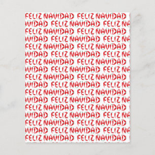 Feliz Navidad Red Chile Pepper Scrapbook Papper