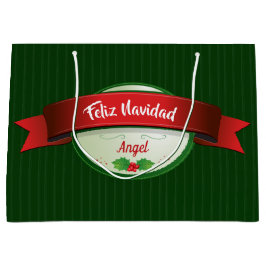 Feliz Navidad Ribbon