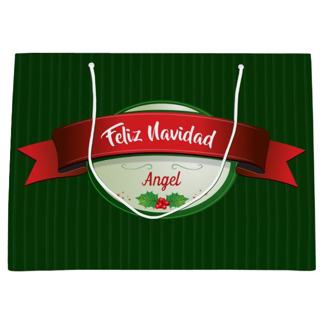 Feliz Navidad Ribbon (Framsidan)