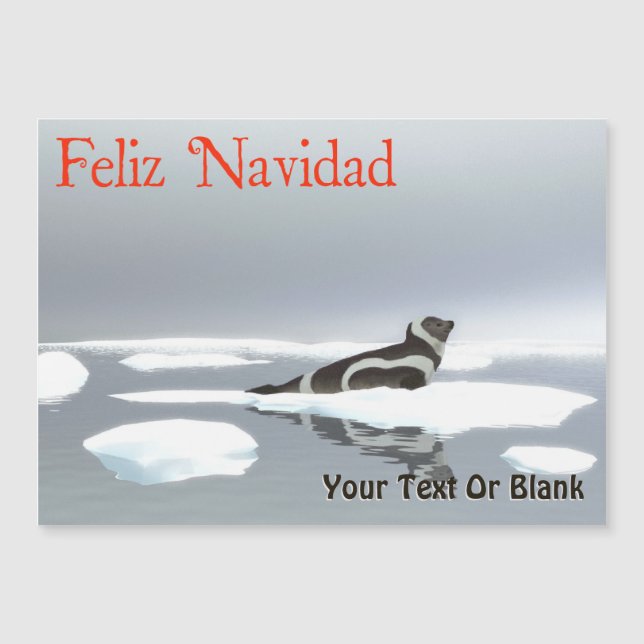 Feliz Navidad - Ribbon Seal (Framsida)