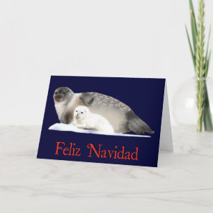 Feliz Navidad - Ringed Seal Helgkort