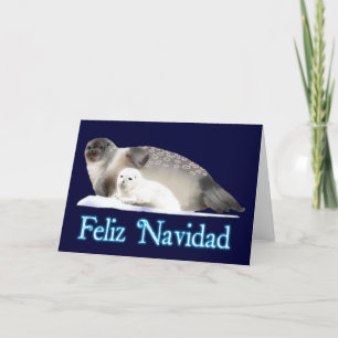 Feliz Navidad - Ringed Seal Helgkort