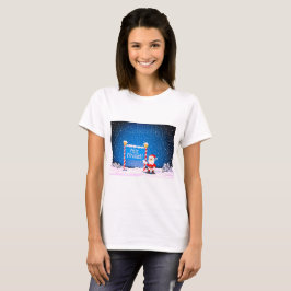 Feliz Navidad Santa T Shirt