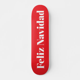 Feliz Navidad Skateboard Bräda 20,5 Cm