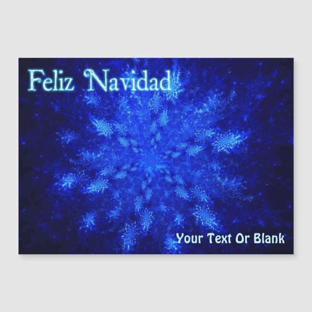 Feliz Navidad - Snowburst (Framsida)